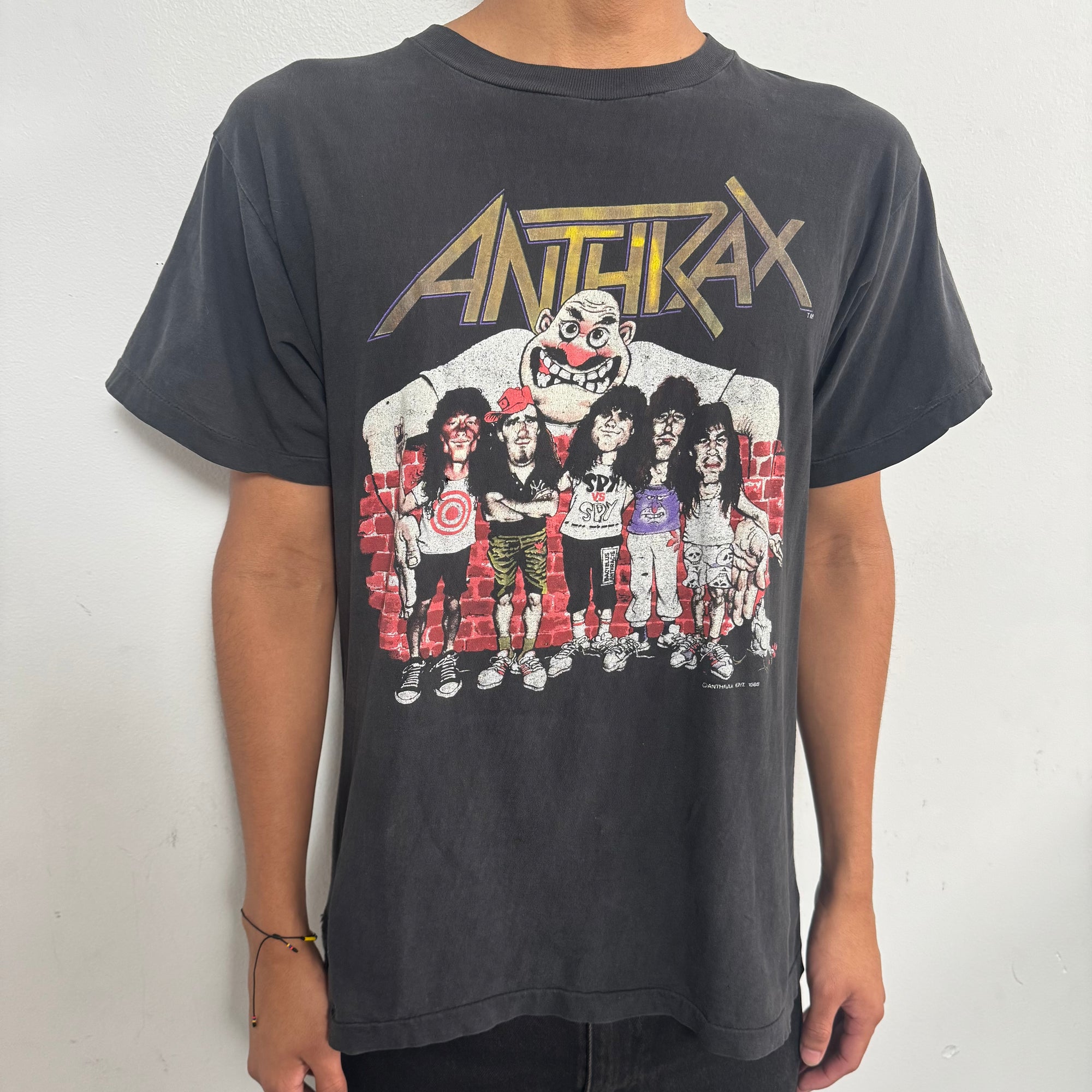 Vintage 1988 Anthrax State of Euphoria Tee
