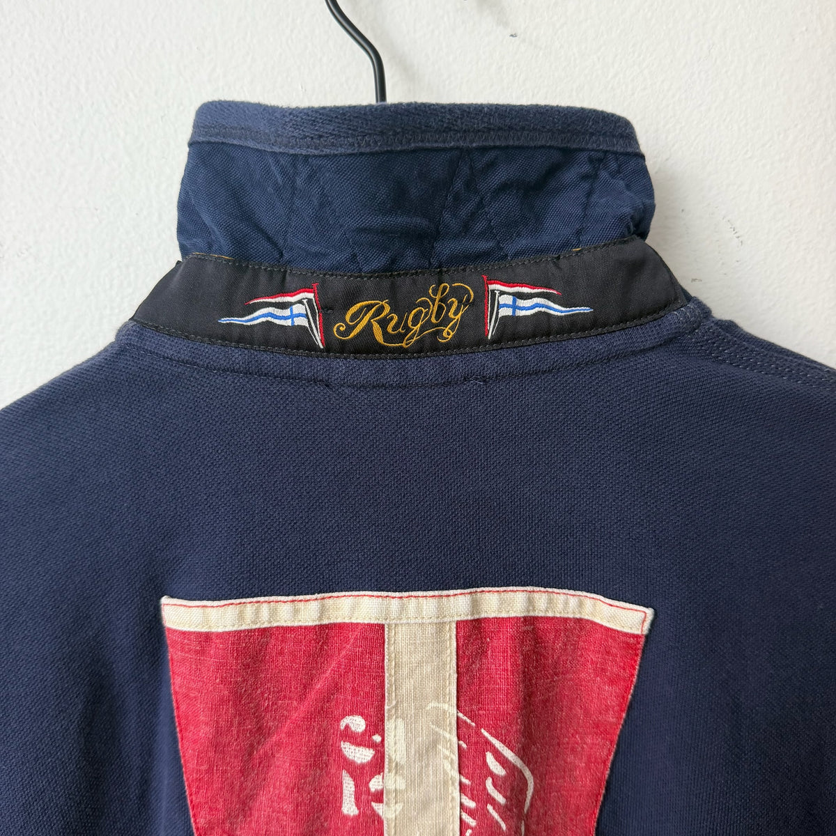 Y2K Polo Rugby Ralph Lauren W/ Nautical Flag