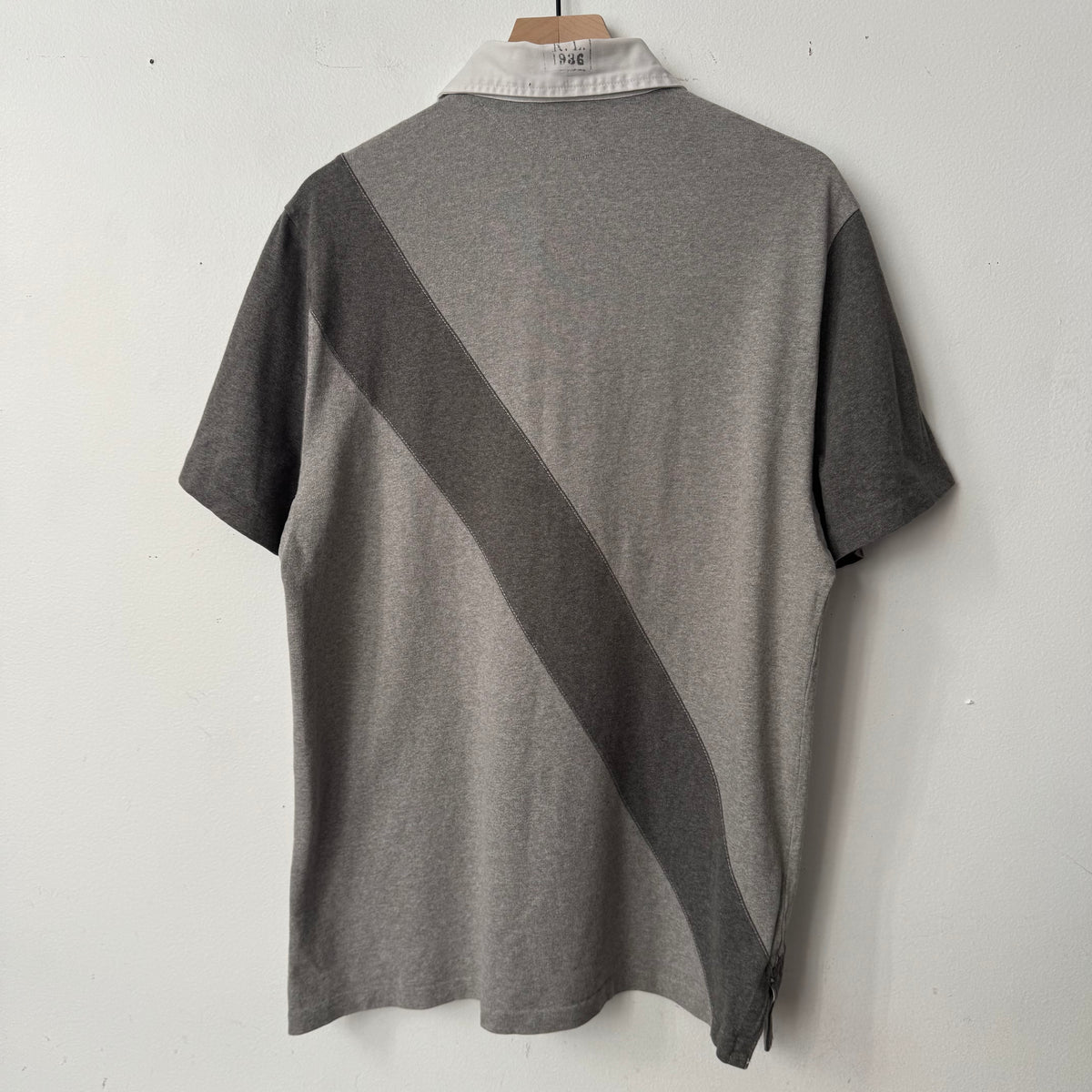 Vintage Ralph Lauren Polo Bleecker Cup Gray Rugby