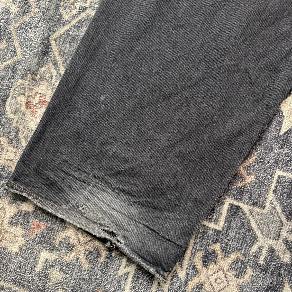 Acne Studios 2023M Black Trafalgar Denim