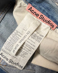 Acne Studios 2023M Paint Splatter Denim