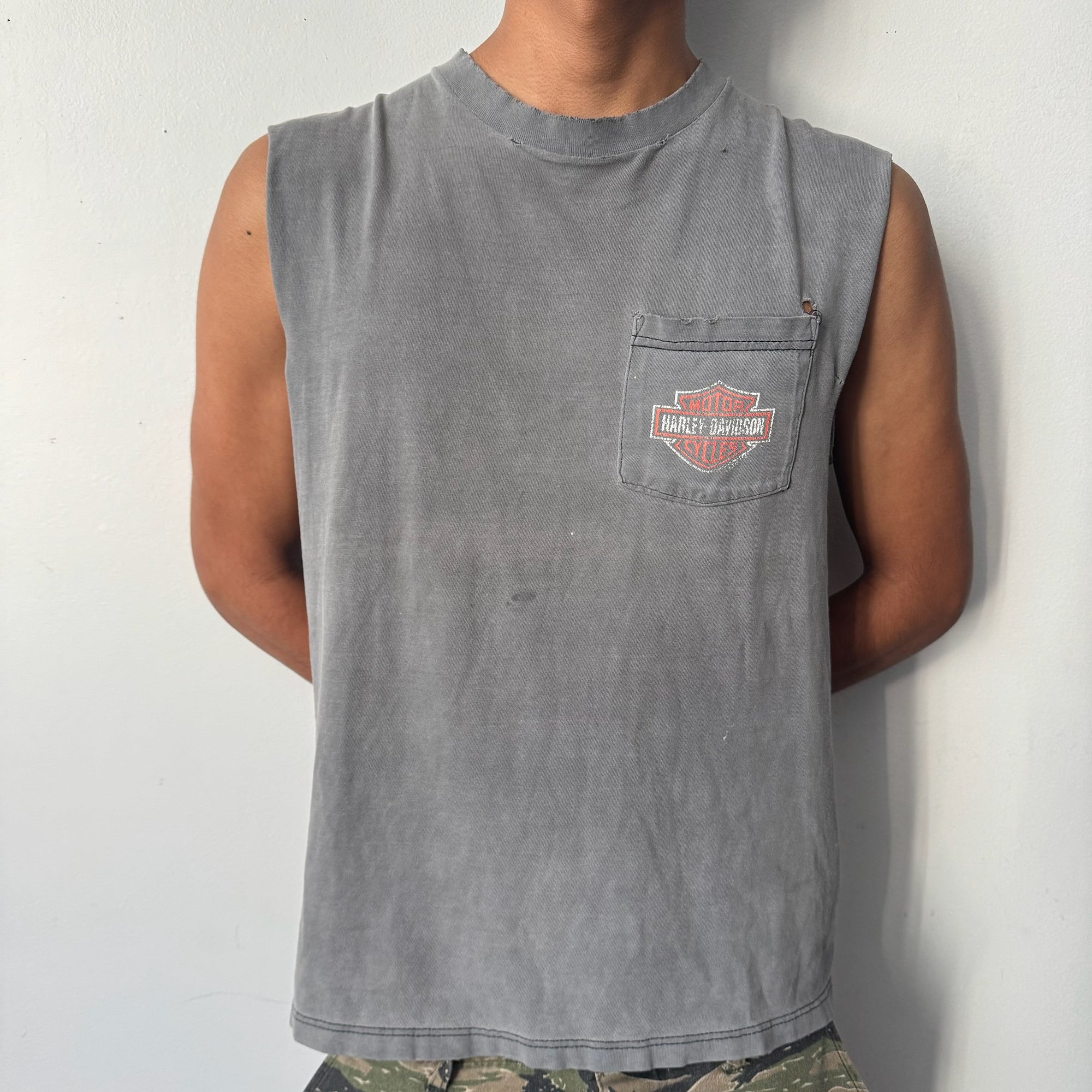 Vintage Harley Davidson Ohio Cut Off