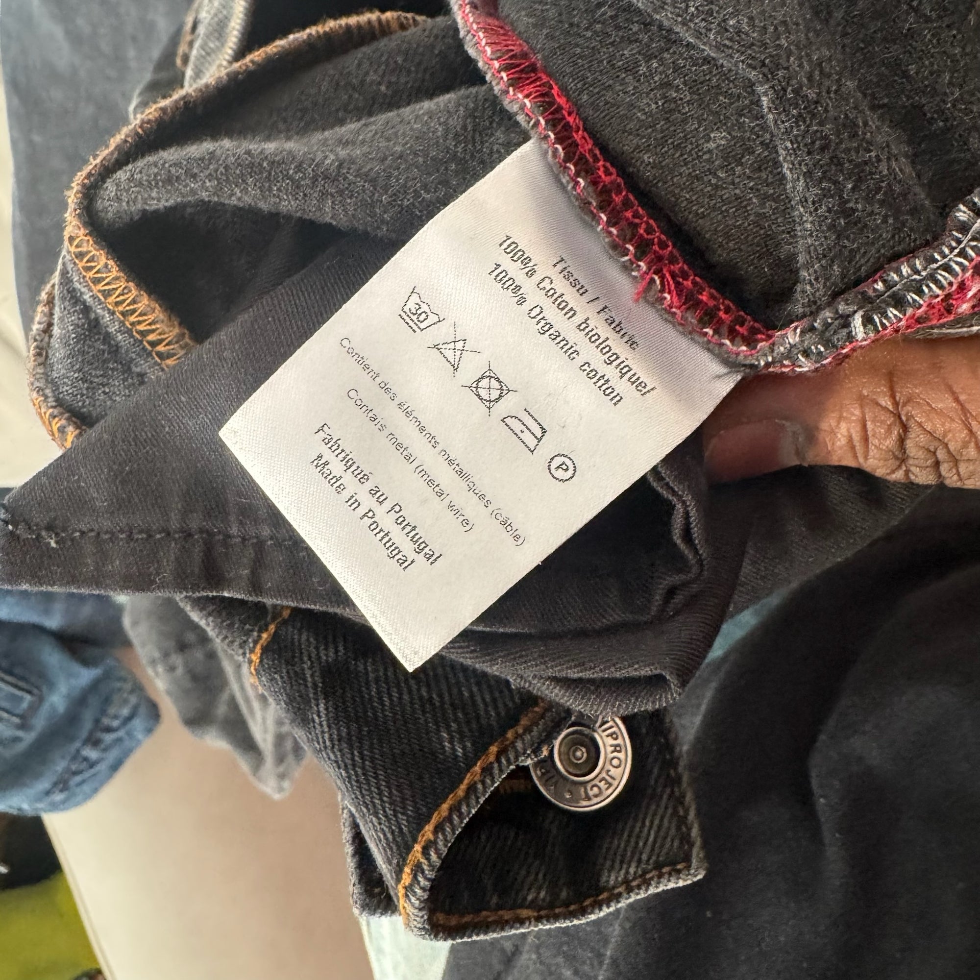 Y/Project Evergreen Wire Mid-Rise Straight Jeans