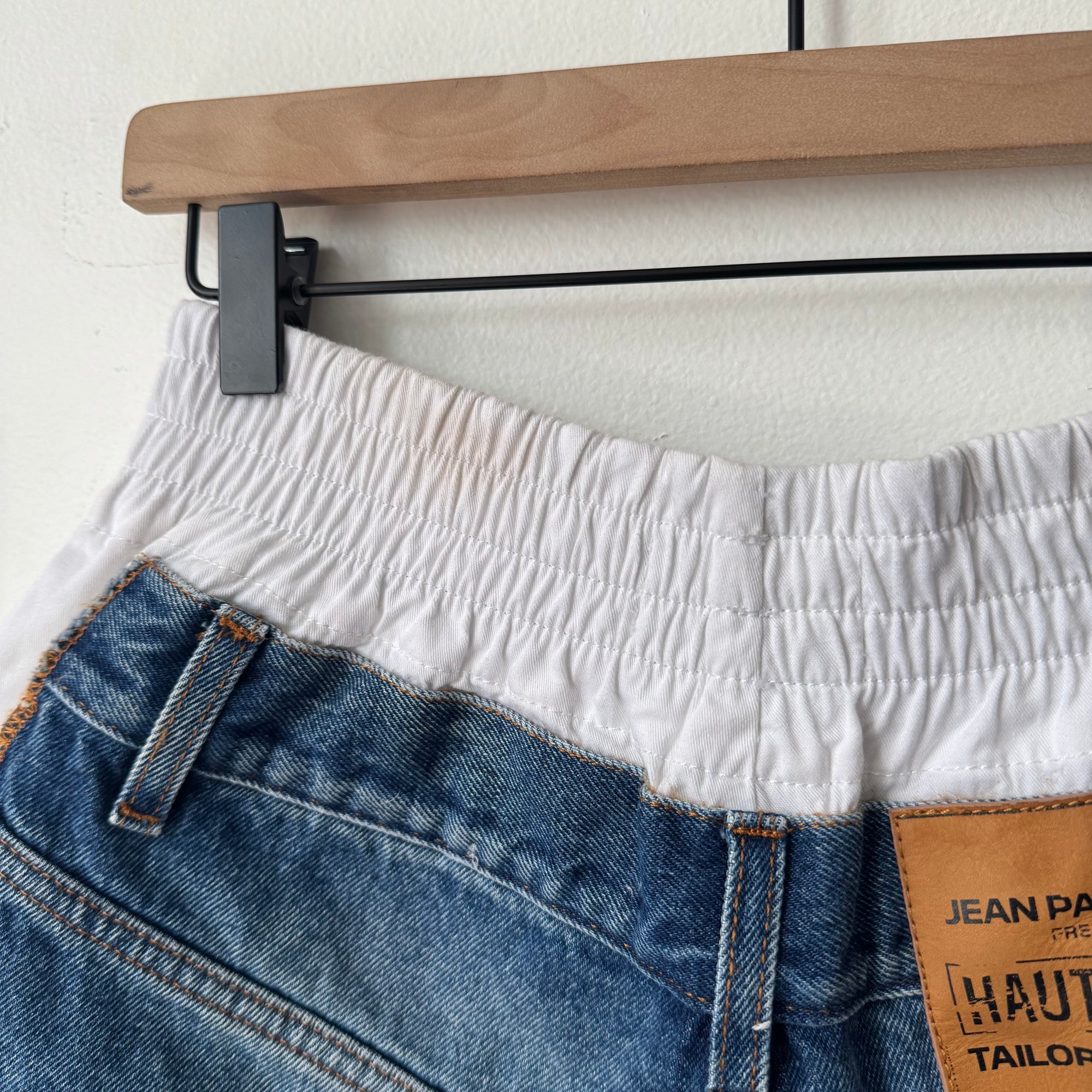 Jean Paul Gaultier Trompe-l’œil Denim Shorts