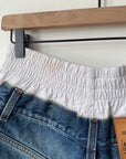 Jean Paul Gaultier Trompe-l’œil Denim Shorts
