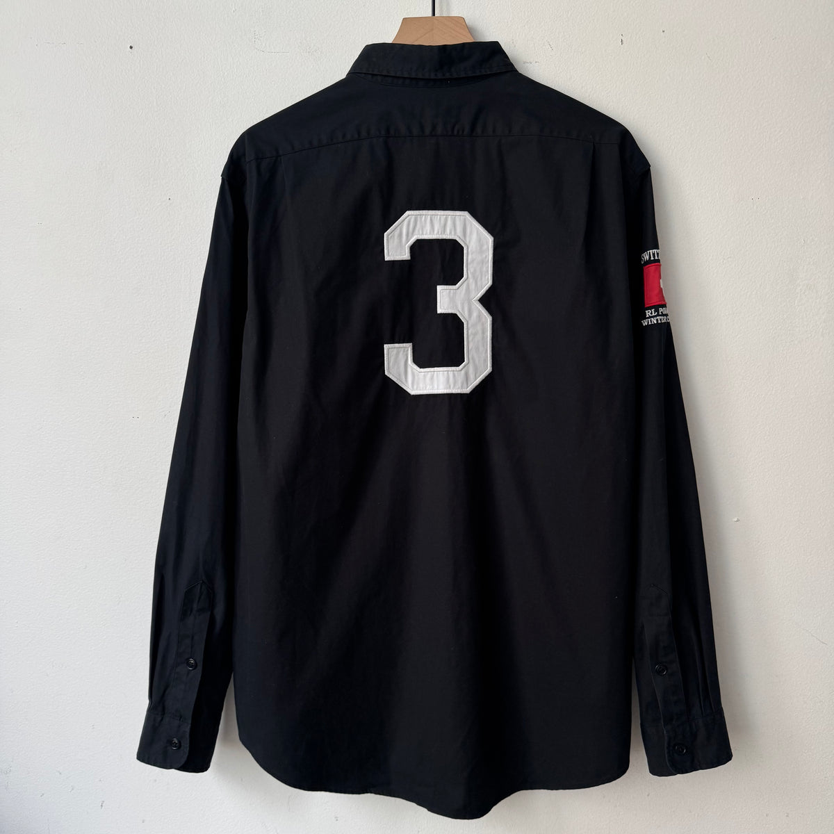 Polo Ralph Lauren Black Long-Sleeve Utility Shirt