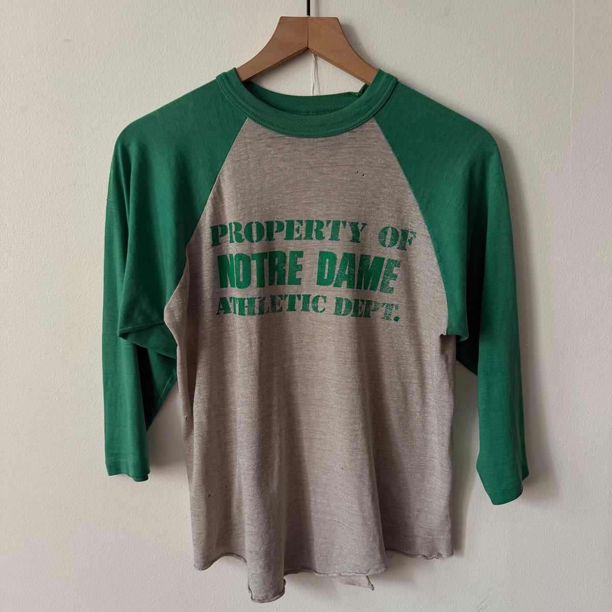 Vintage 1980s Property of Notre Dame