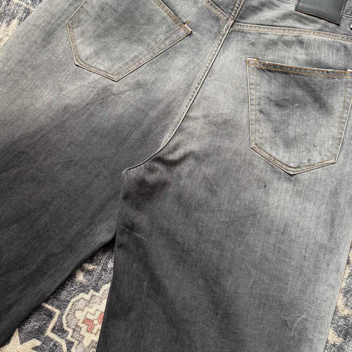 Acne Studios 2023M Black Trafalgar Denim