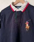 Vintage Ralph Lauren Polo Big Pony Navy Rugby