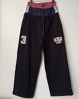 Project G/R 3 Layered Sweatpants Black