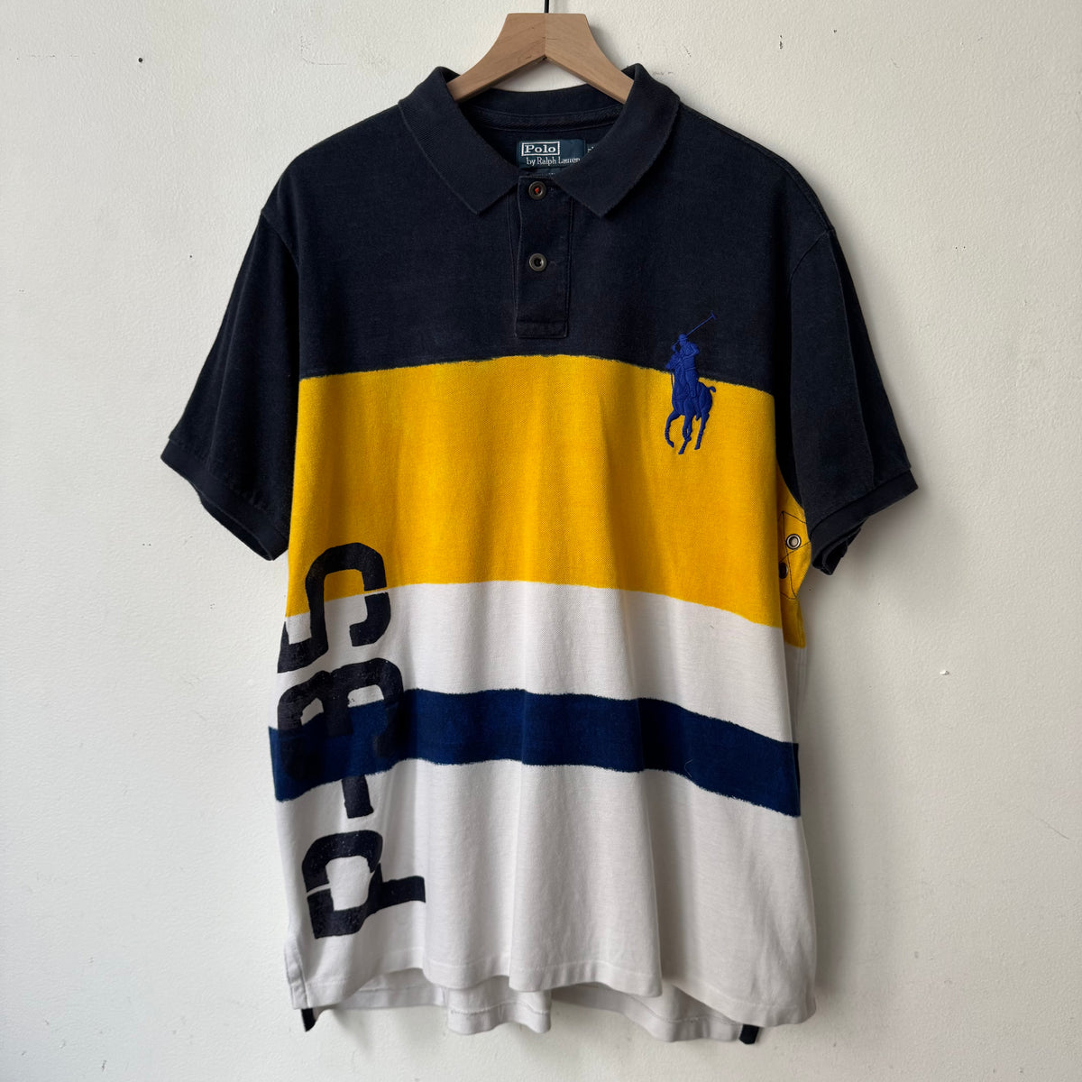 2013 Ralph Lauren Striped Big Pony Polo