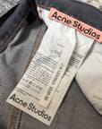 Acne Studios 2023M Black Trafalgar Denim