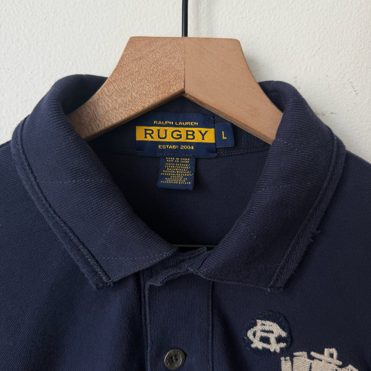 Y2K Polo Rugby Ralph Lauren W/ Nautical Flag