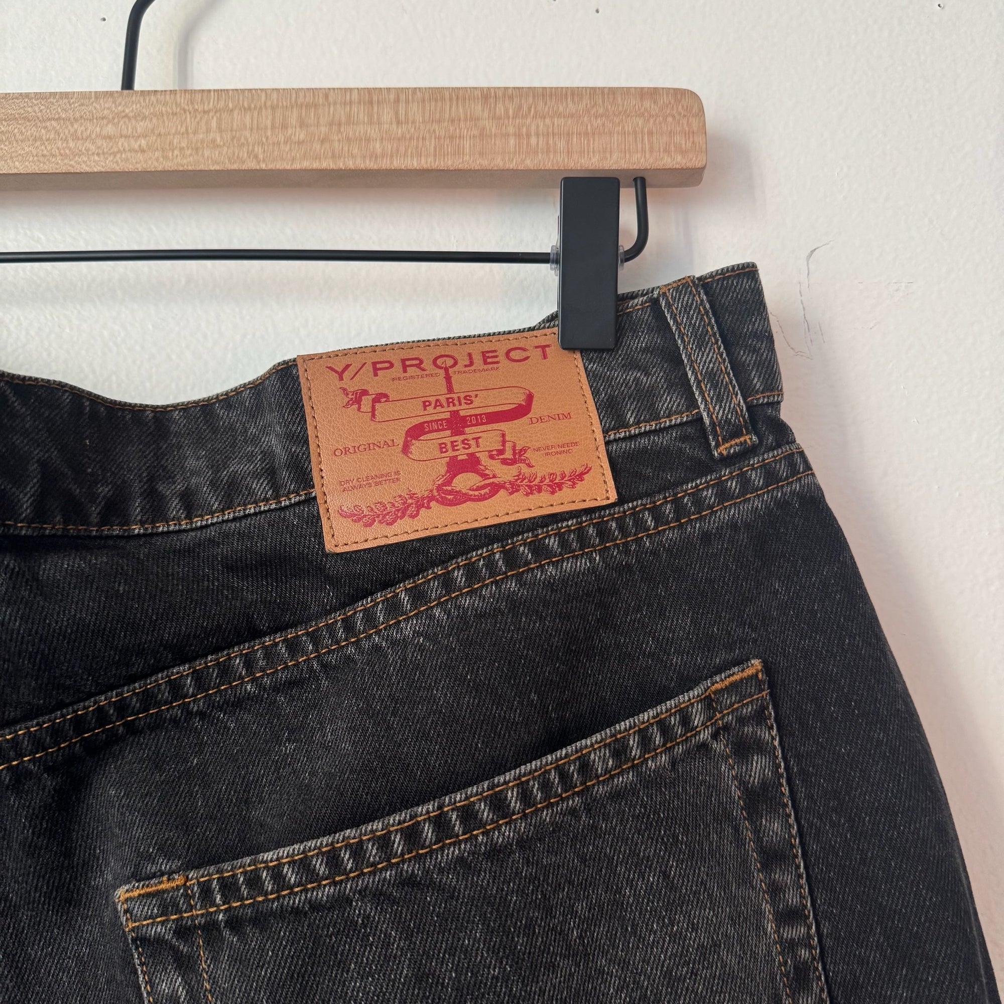 Y/Project Evergreen Wire Mid-Rise Straight Jeans
