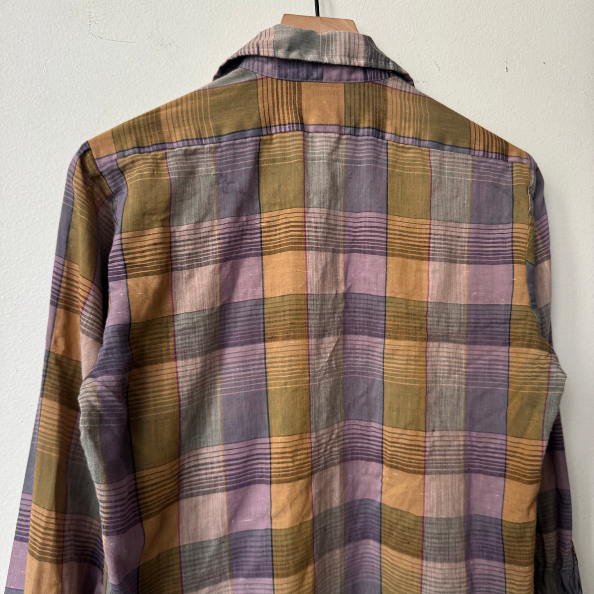 70s Charlie Brown Multicolor Flannel (Made In USA)