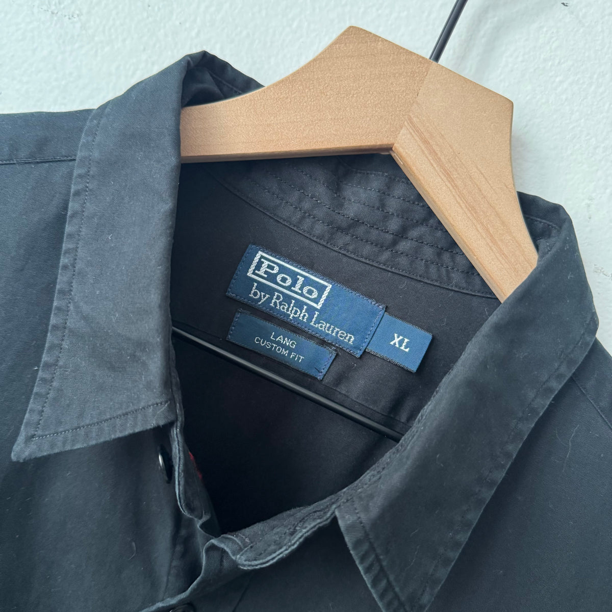 Polo Ralph Lauren Black Long-Sleeve Utility Shirt