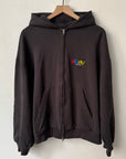 Balenciaga Ebay Black Zip-Up Hoodie