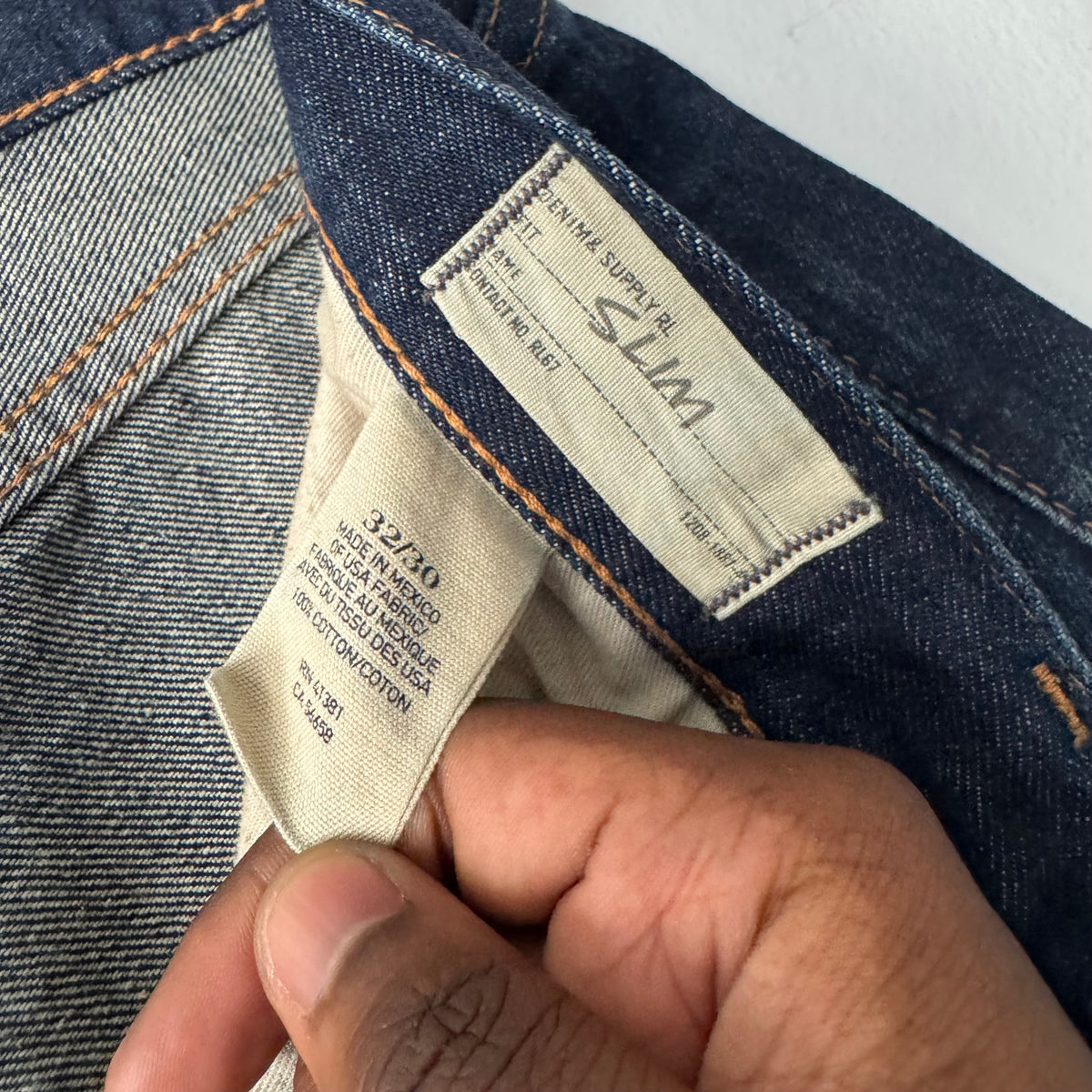Ralph Lauren Denim &amp; Supply Slim Dark Blue Denim