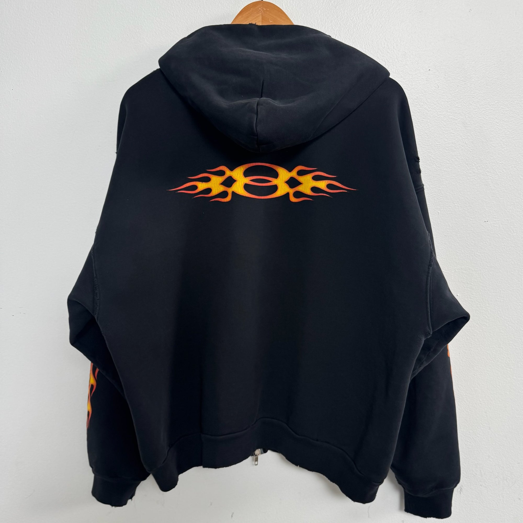 Balenciaga Burning Unity Cotton Hoodie