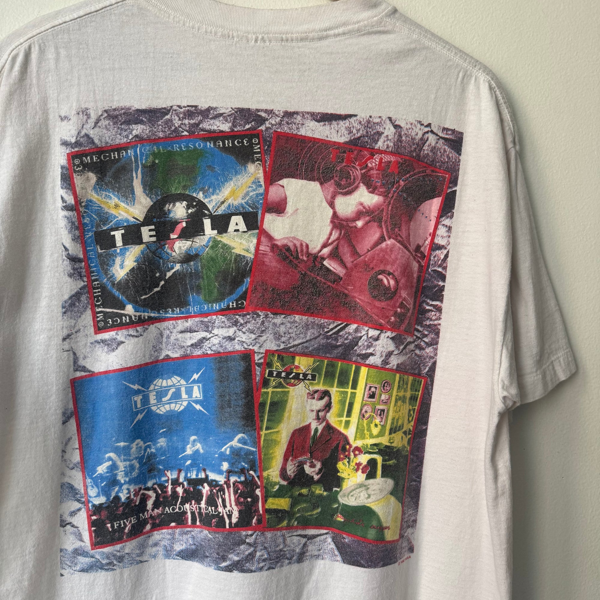 1992 Tesla Psychotic Supper Tour Shirt