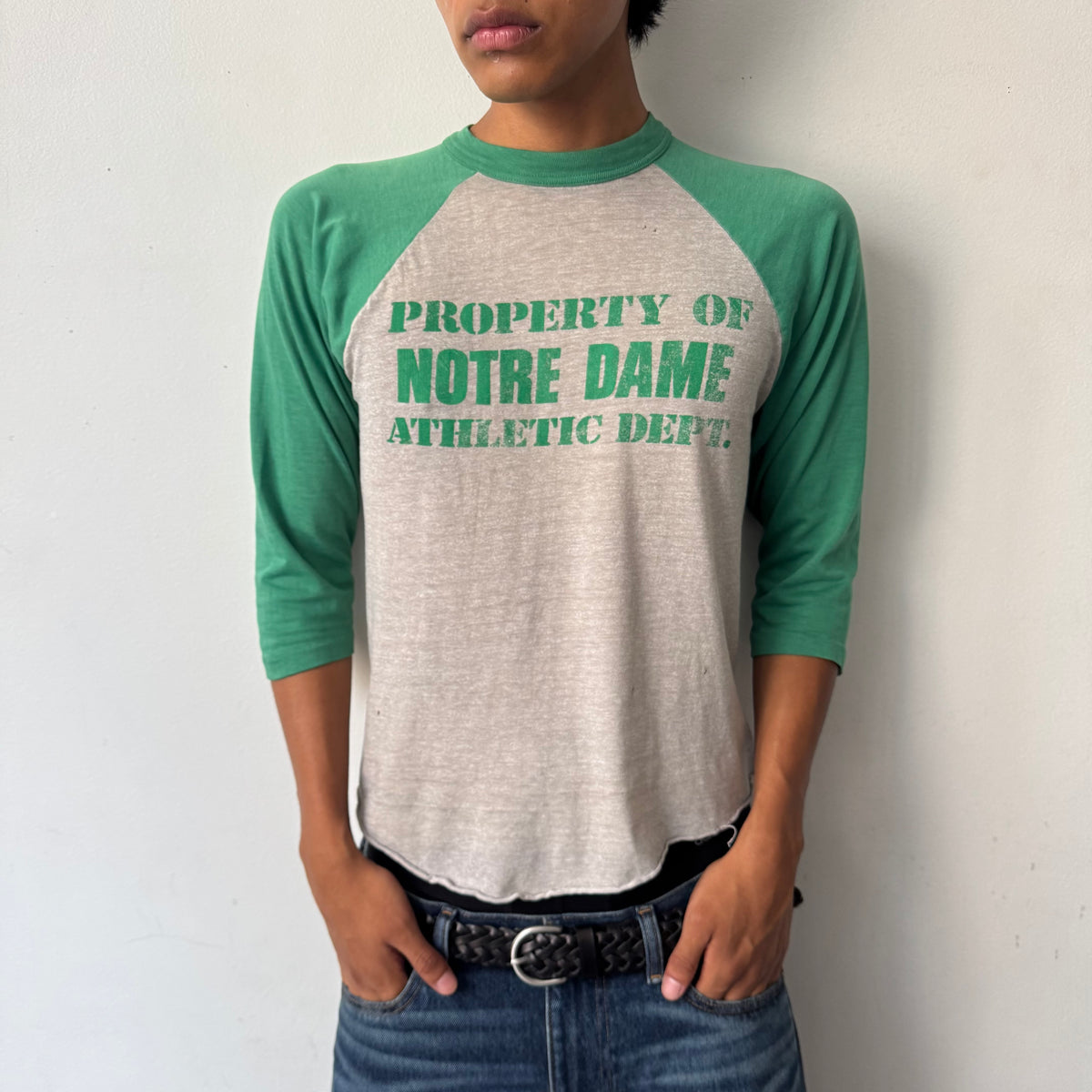 Vintage 1980s Property of Notre Dame