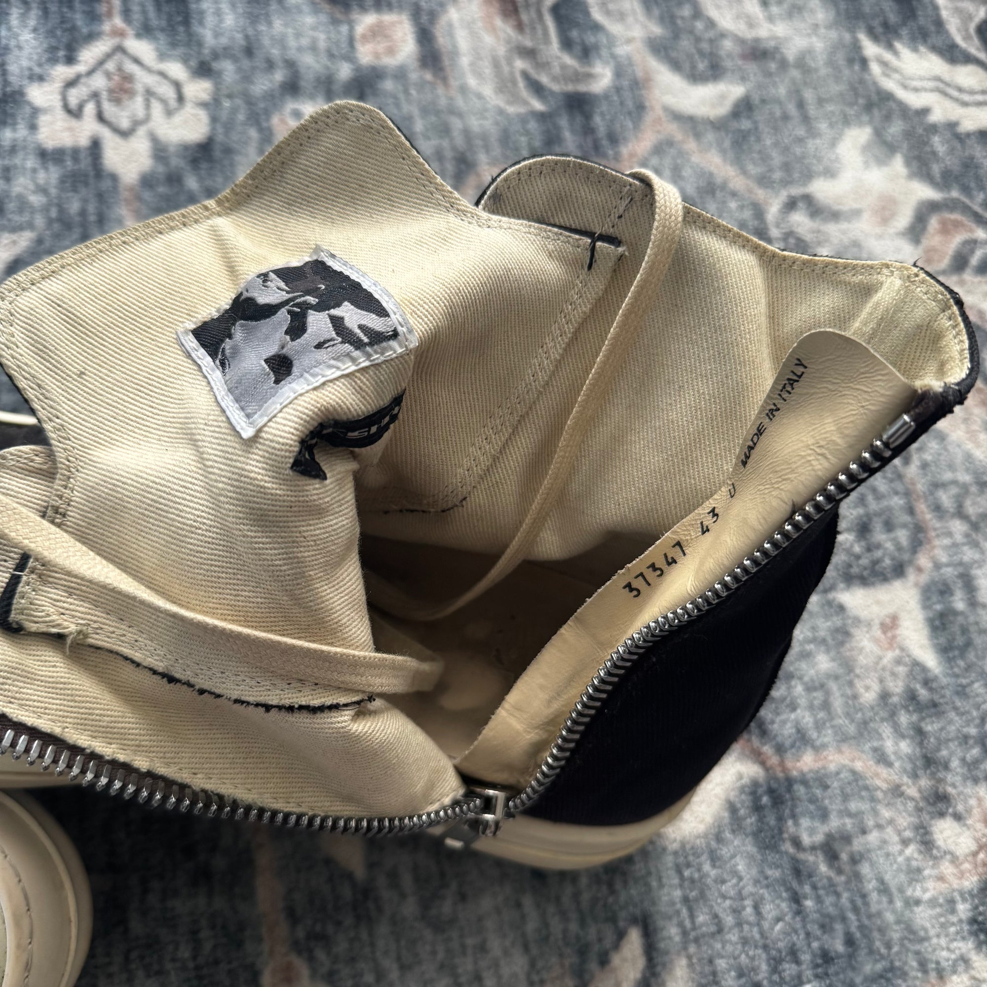 Rick Owens DRKSHDW Ramones (BLACK)
