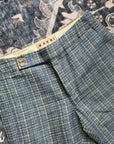 Marni Plaid Capris