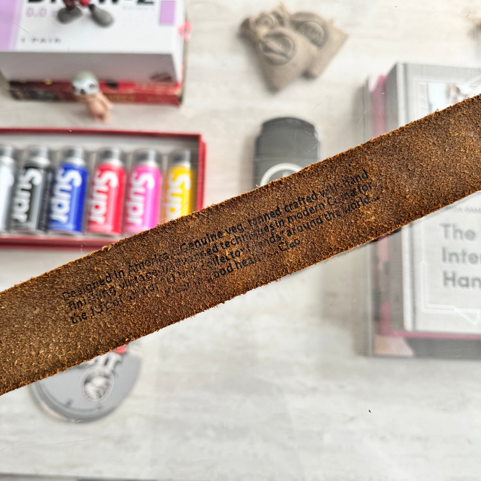 Leather Island Germany Belt
