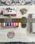 Vintage Leather Island Studded Belt