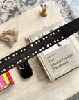 Vintage Leather Island Studded Belt