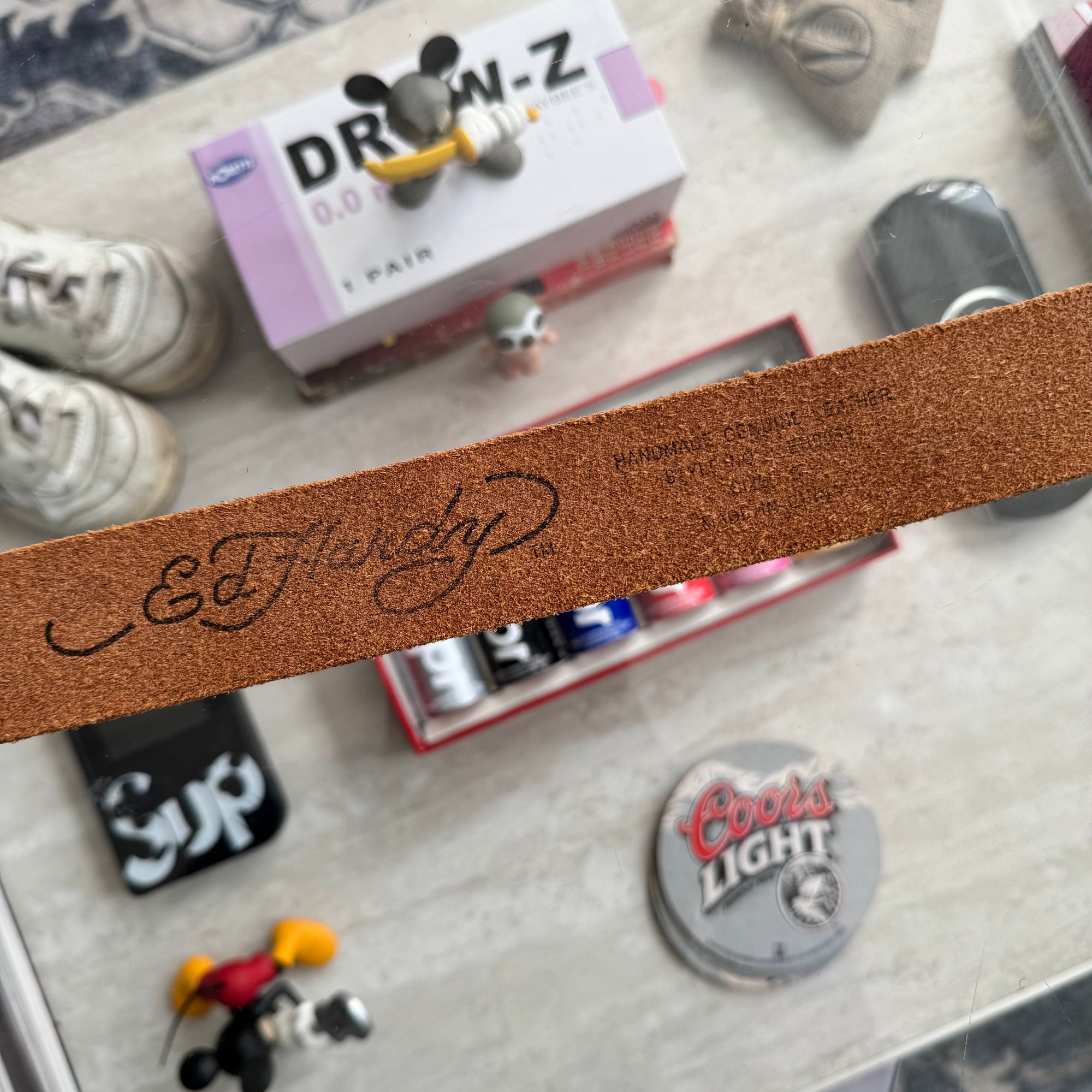 Vintage Ed Hardy Embroidered Belt