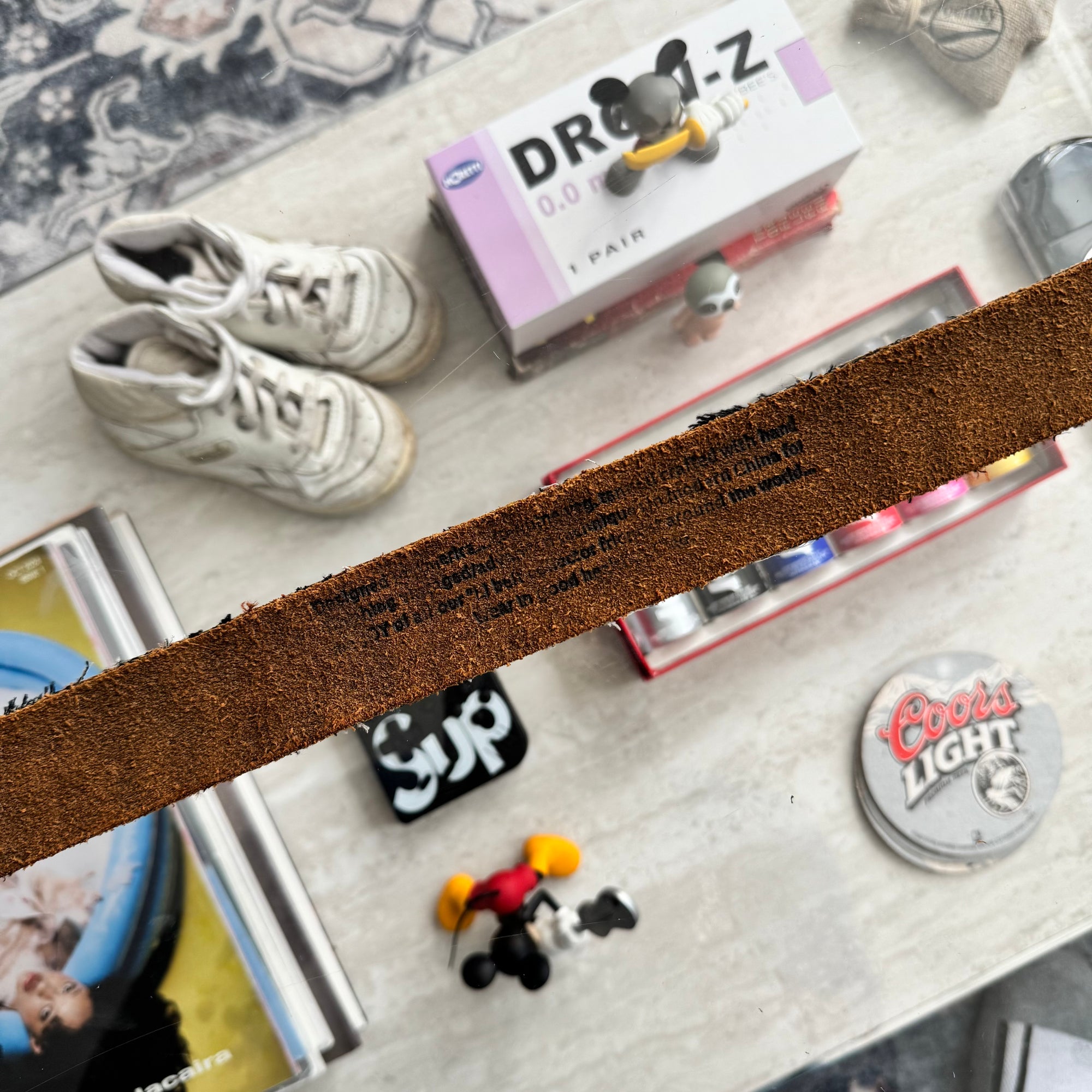 Vintage Leather Island The Ultimate Sacrifice Belt