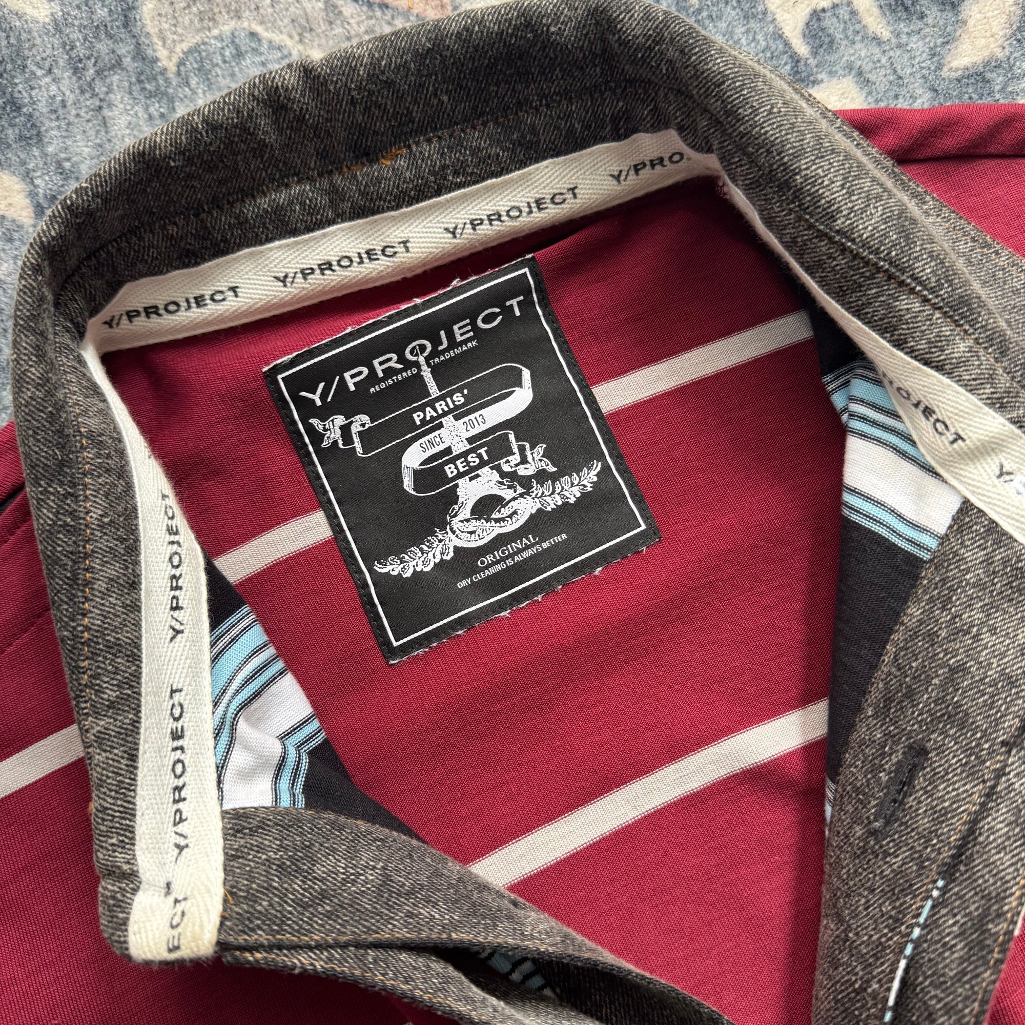 Y/Project Layered Stripe Rugby