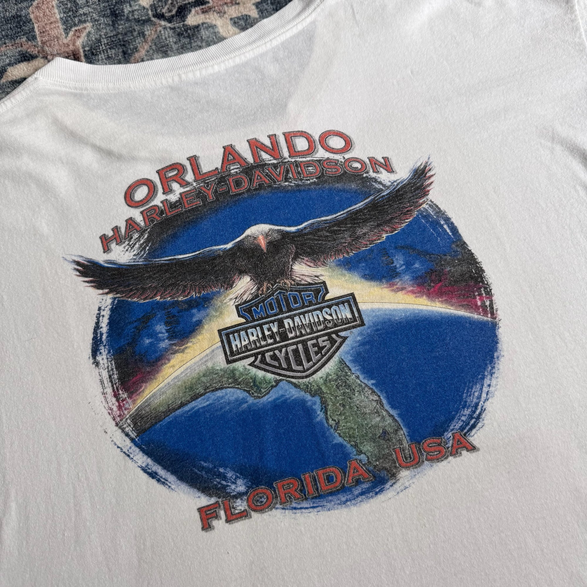 Y2K Harley Davidson Orlando Florida Flames L/S