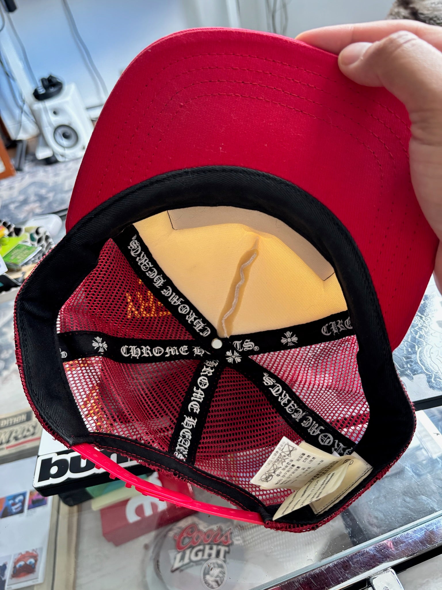 Chrome Hearts 'Hollywood' Trucker Hat