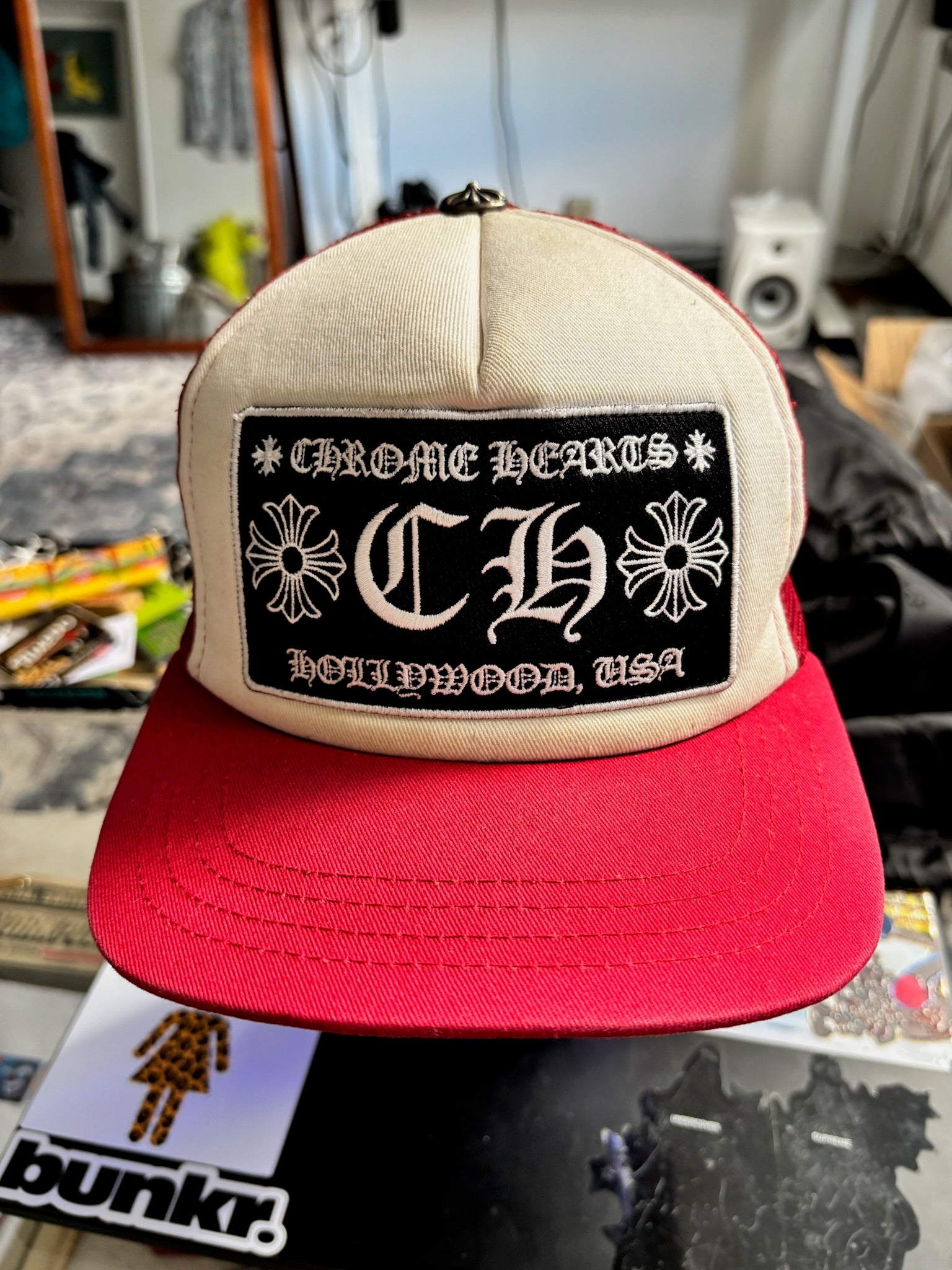 Chrome Hearts 'Hollywood' Trucker Hat