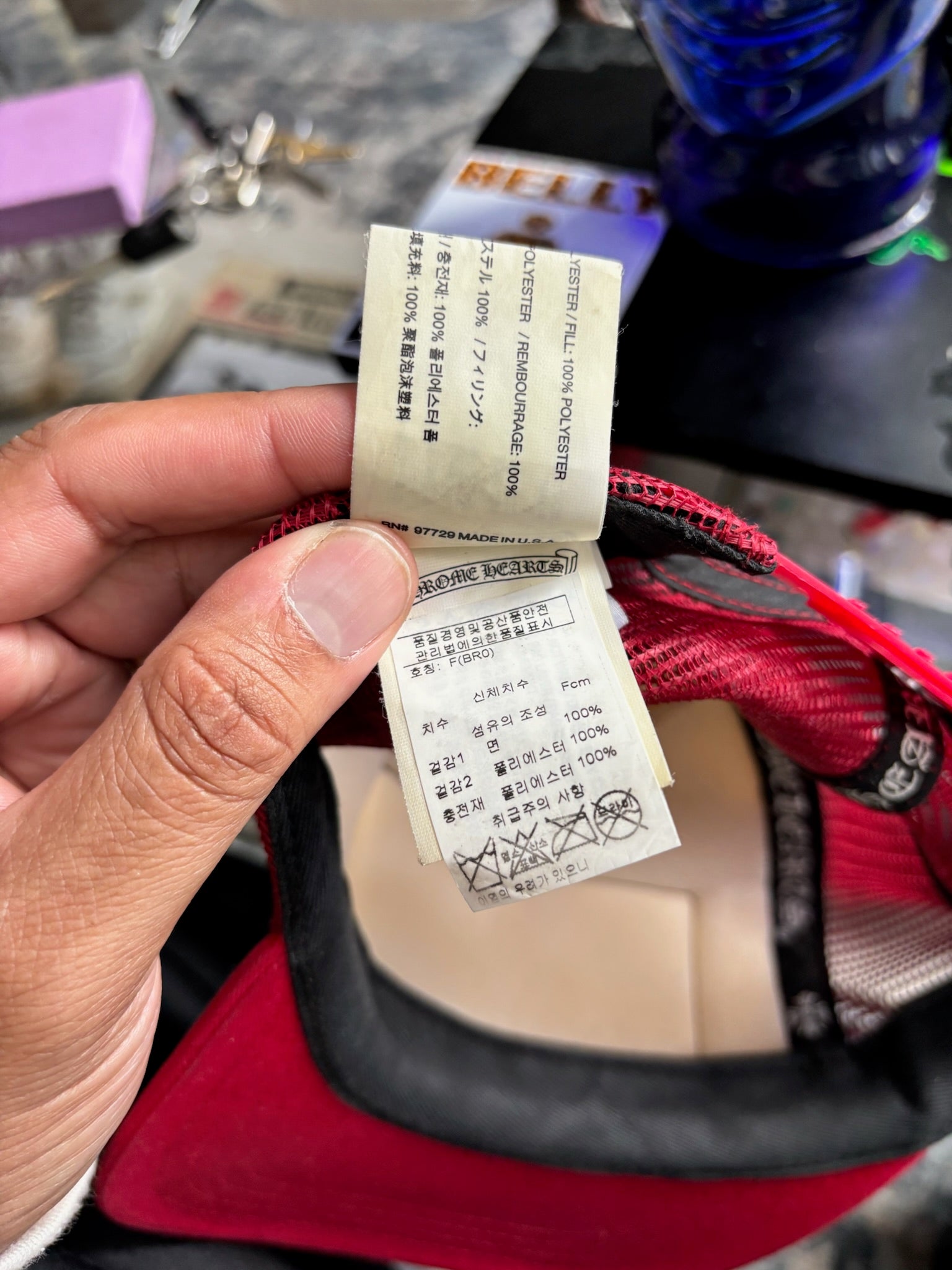 Chrome Hearts 'Hollywood' Trucker Hat