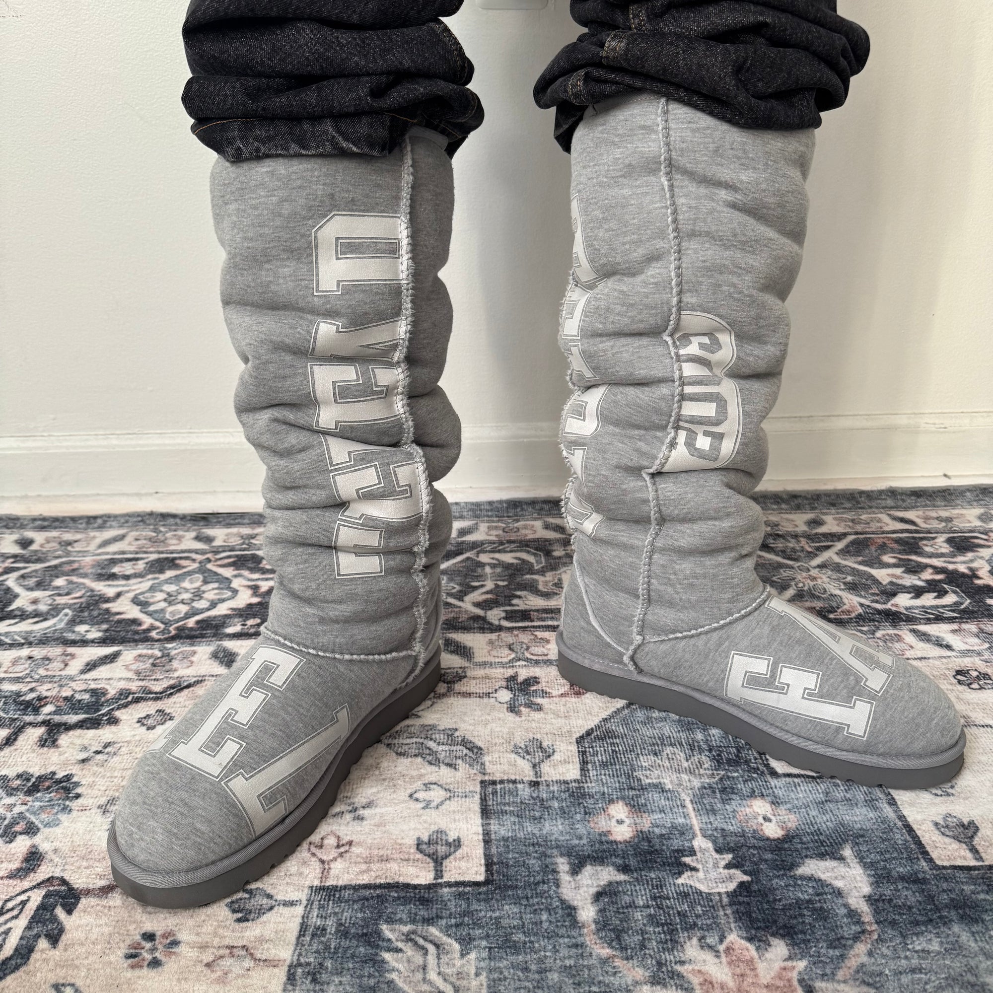 Telfar x Ugg Fleece Tall Boots