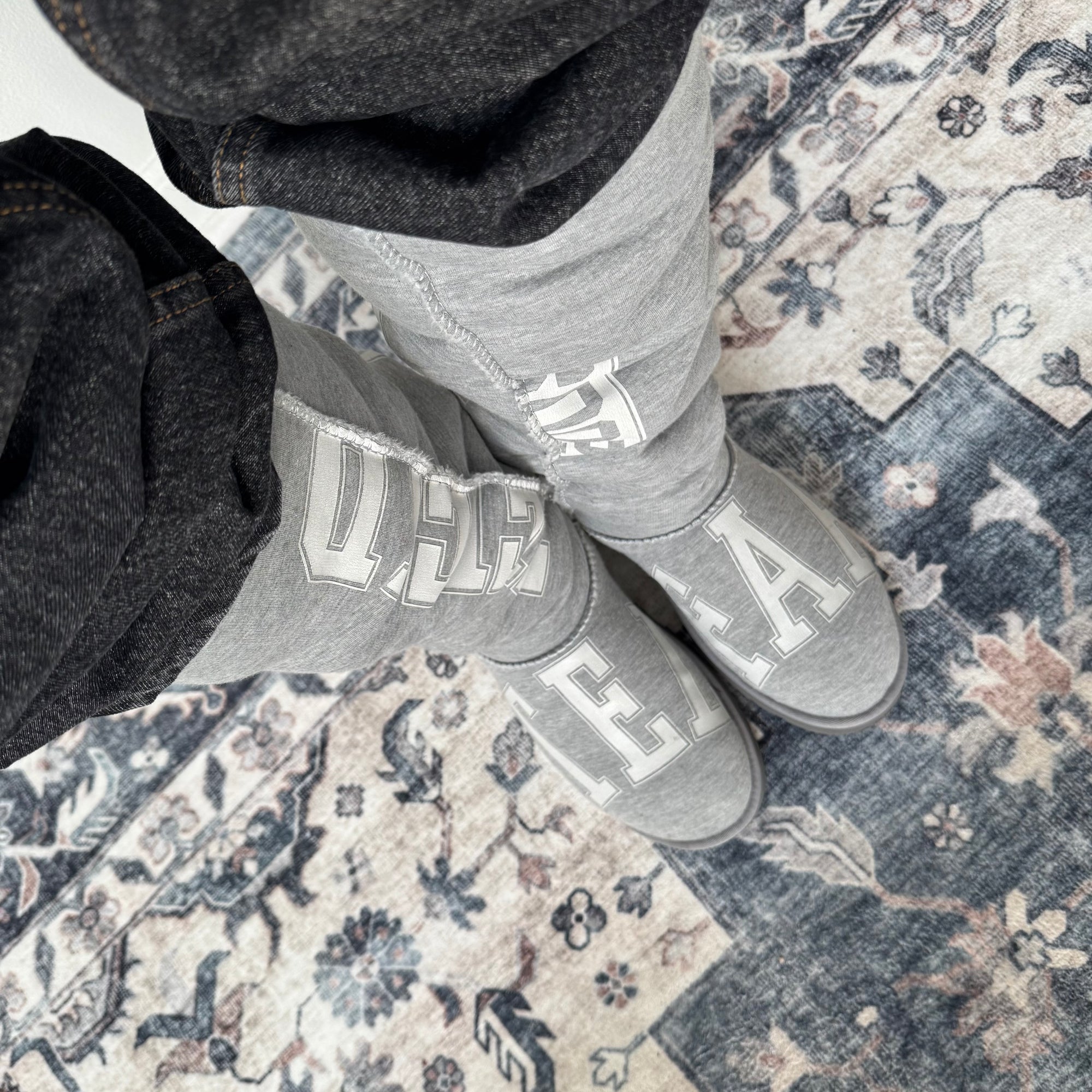 Telfar x Ugg Fleece Tall Boots