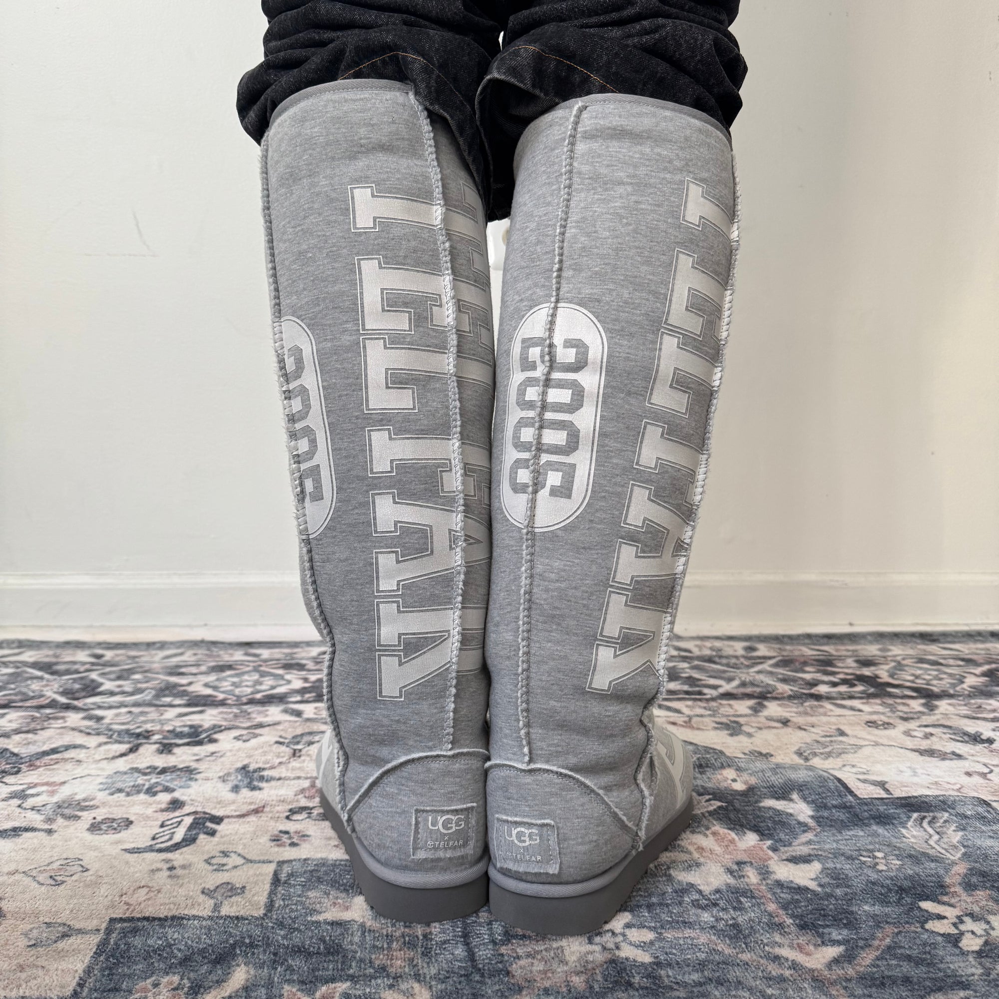 Telfar x Ugg Fleece Tall Boots