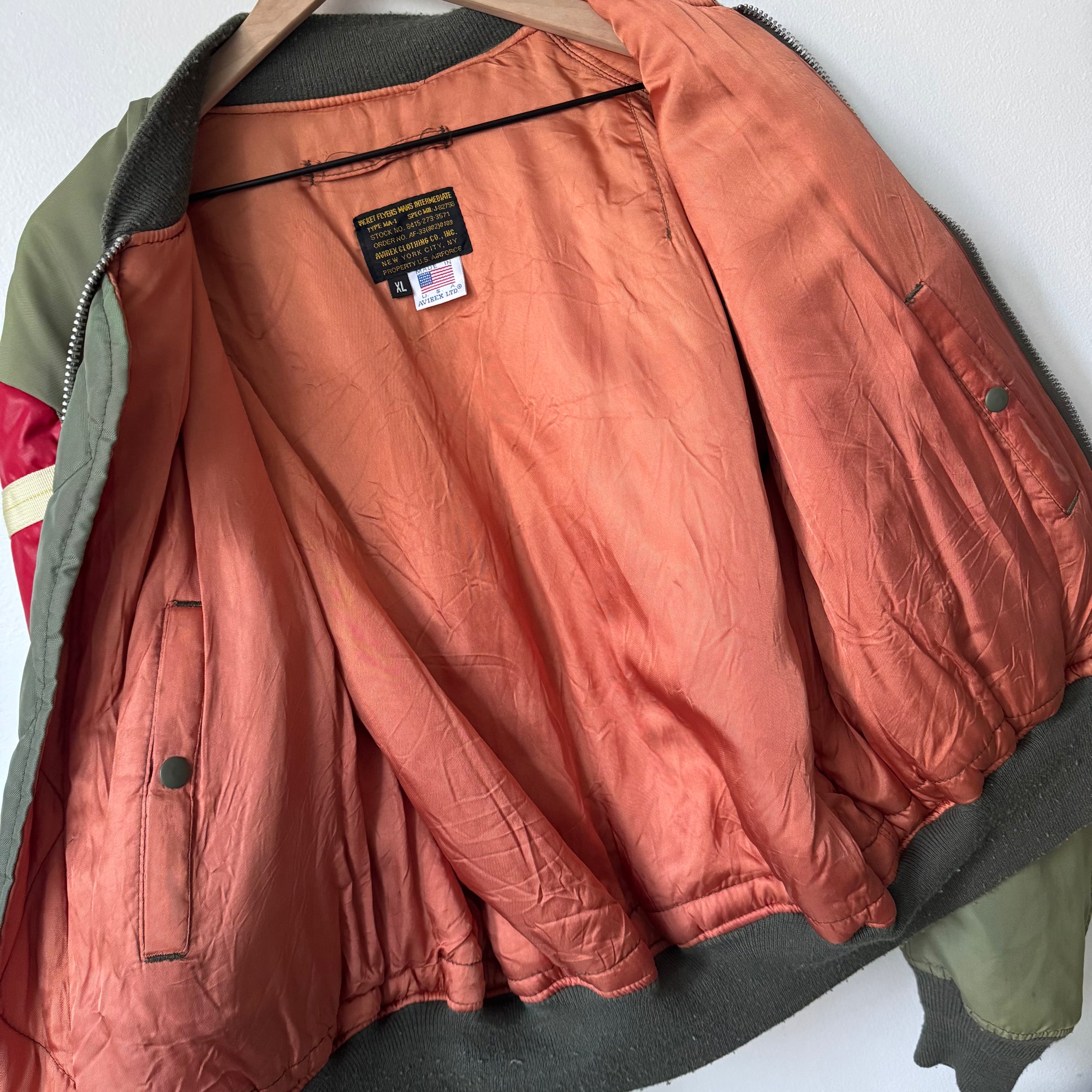 Vintage Avirex Type MA-1 Flight Jacket