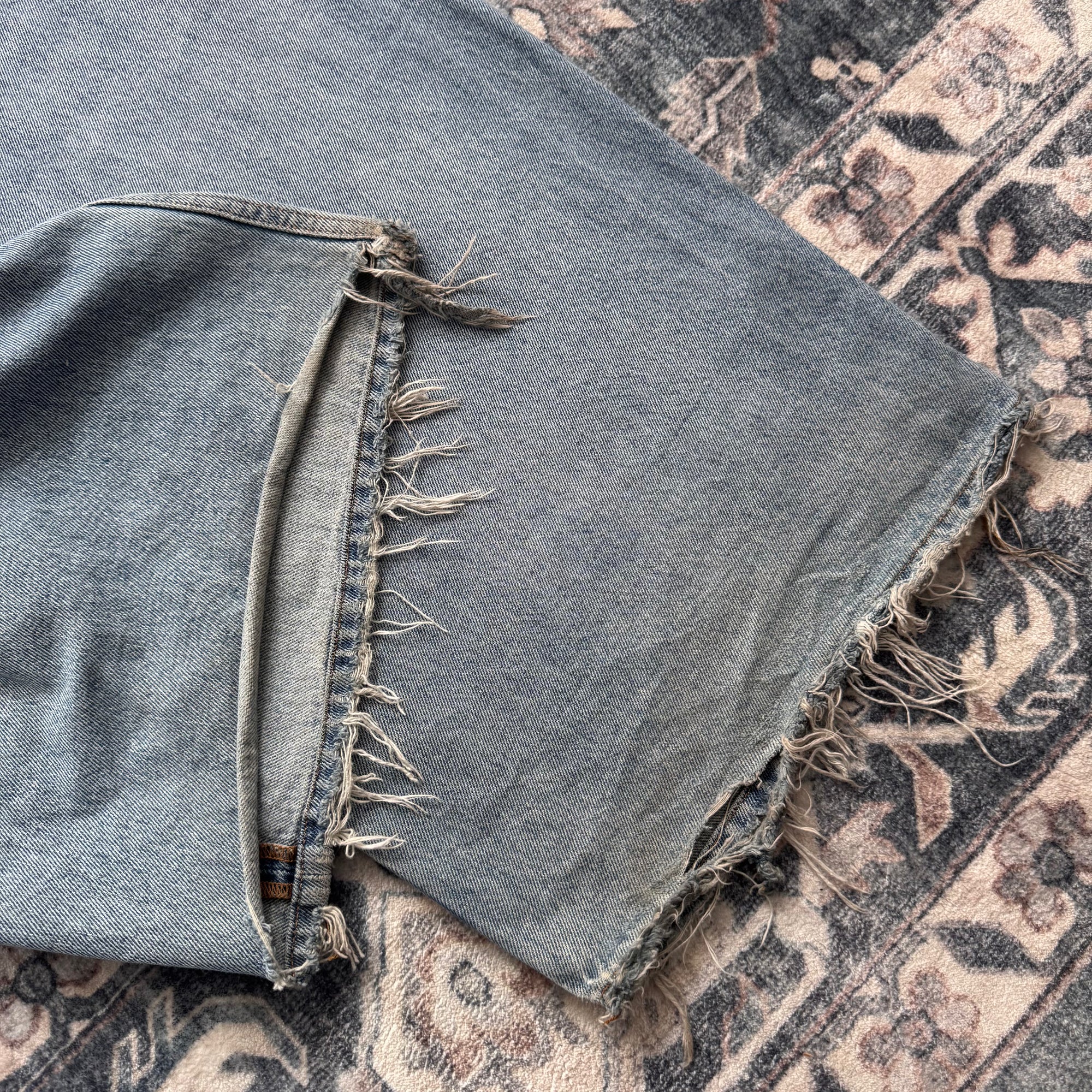 Balenciaga Drop Crotch Denim