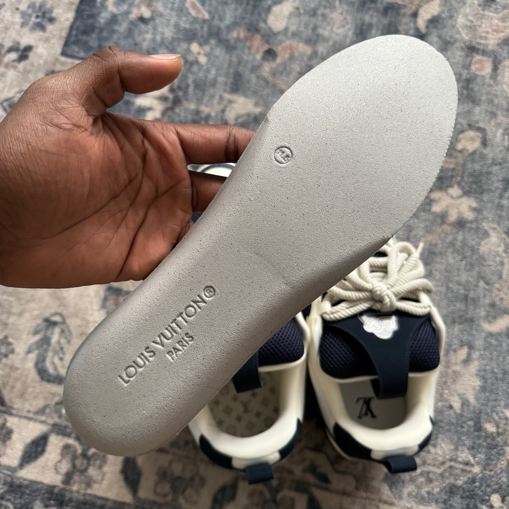 Louis Vuitton Skate Marine White