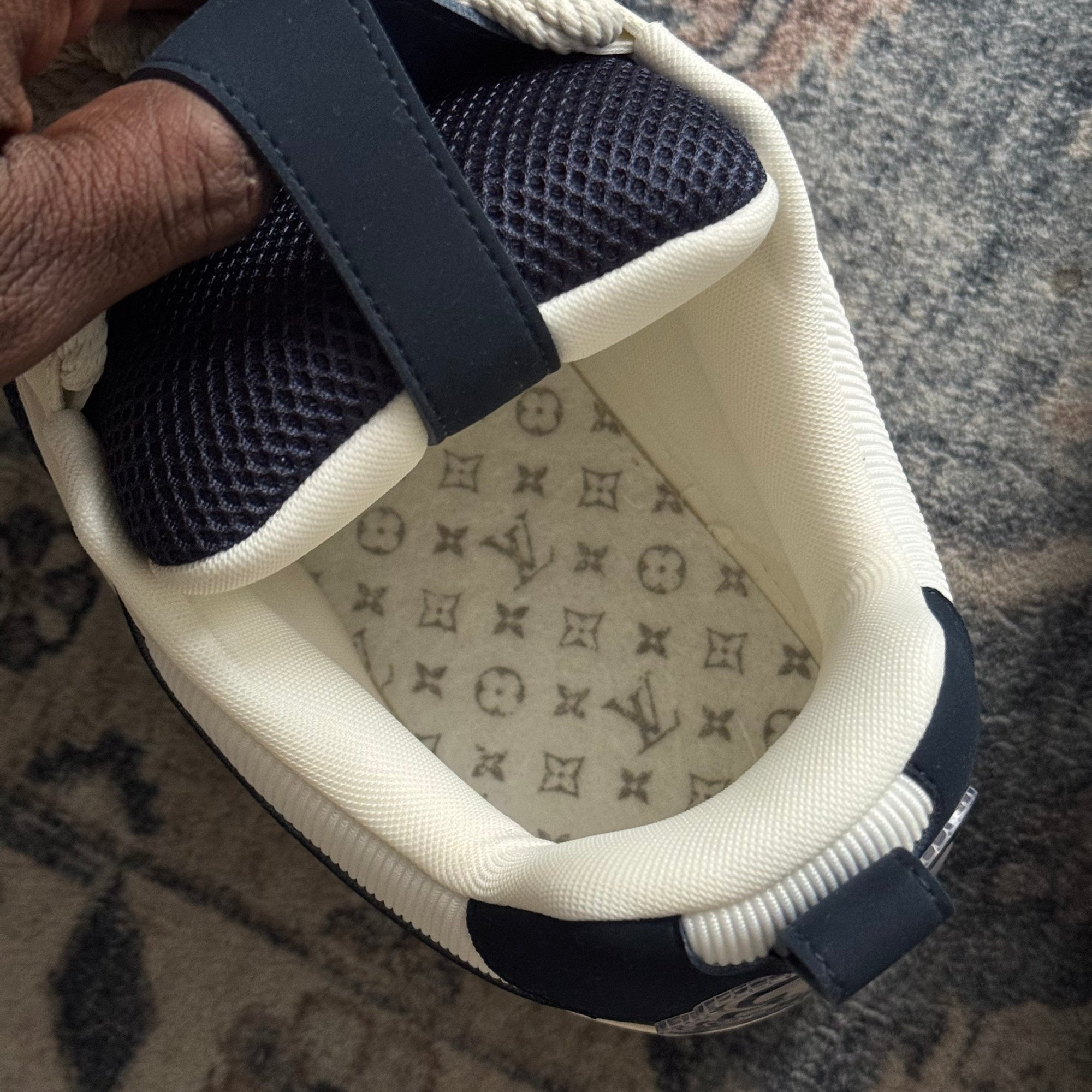 Louis Vuitton Skate Marine White