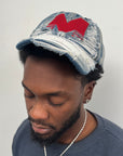 Mowalola Mind Game Denim Cap