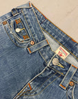 Y2K True Religion Womens Billy Cut Mid Rise Jeans