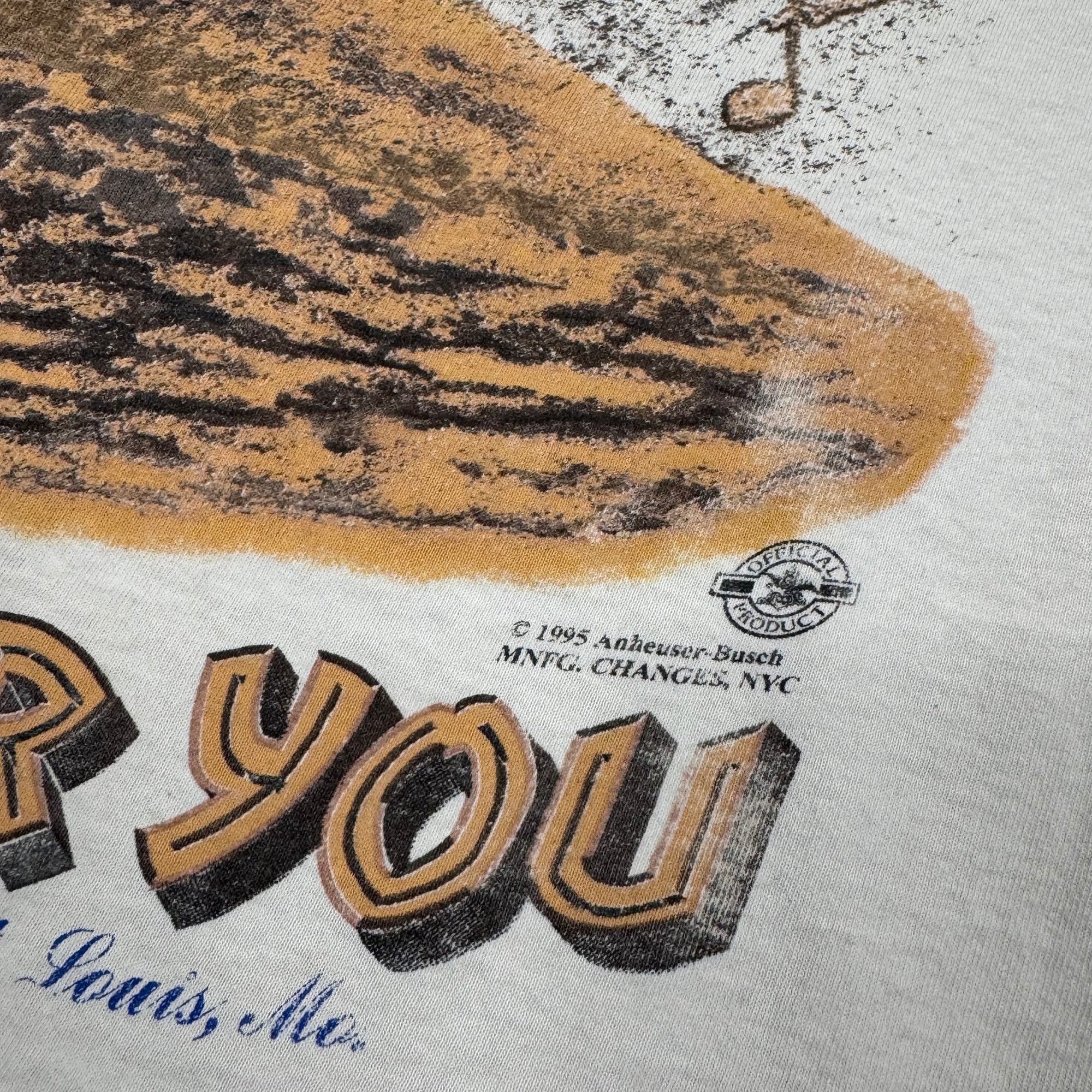 Vintage 1995 TBudweiser Ant Tee