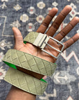 Bottega Veneta Reversible Intrecciato Leather Belt