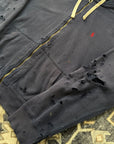 Vintage 1990s Polo Ralph Lauren Distressed Zip-up