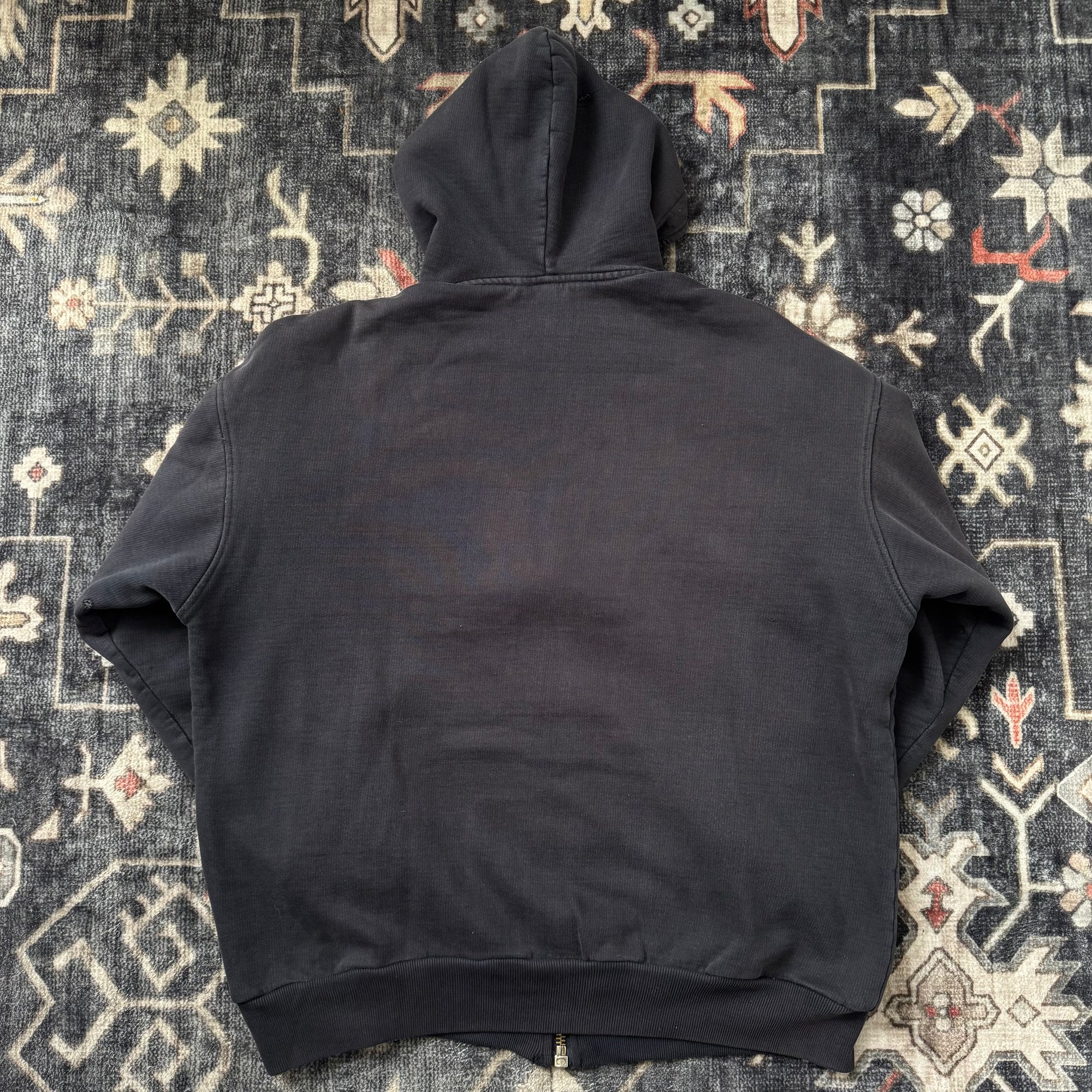 Vintage 1990s Dutch Harbor Gear Distressed Thermal Lined Zip-up